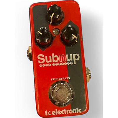 Used TC Electronic Sub N Up Mini Octaver Effect Pedal