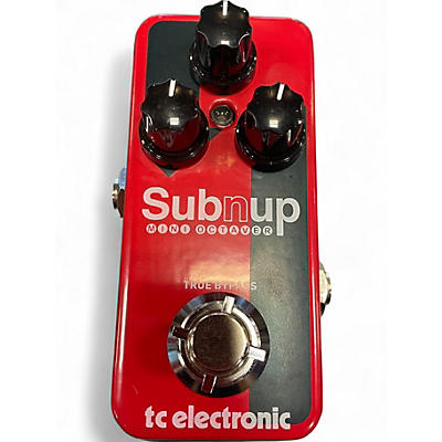 Used TC Electronic Sub N Up Mini Octaver Effect Pedal
