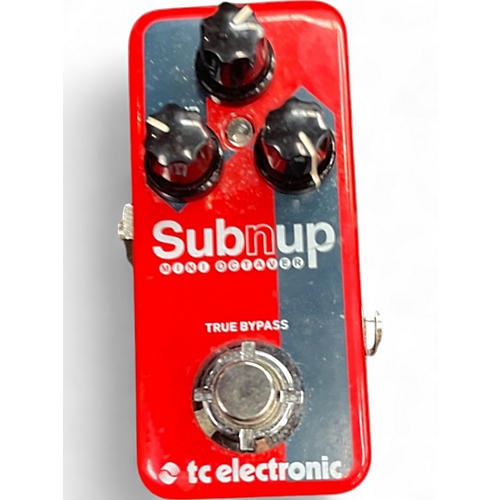 Used TC Electronic Sub N Up Mini Octaver Effect Pedal