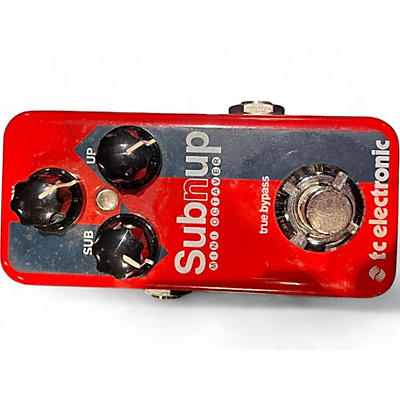 Used TC Electronic Sub N Up Mini Octaver Effect Pedal