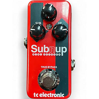 Used TC Electronic Sub N Up Mini Octaver Effect Pedal