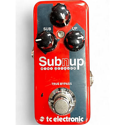 Used TC Electronic Sub N Up Mini Octaver Effect Pedal