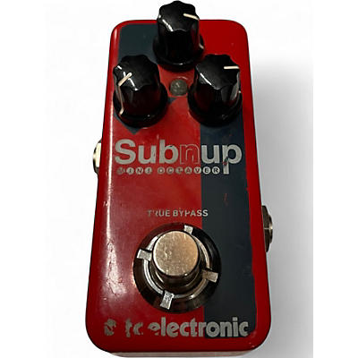 Used TC Electronic Sub N Up Mini Octaver Effect Pedal