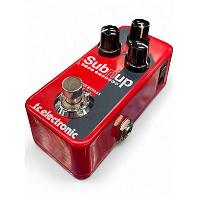 Used TC Electronic Sub N Up Mini Octaver Effect Pedal