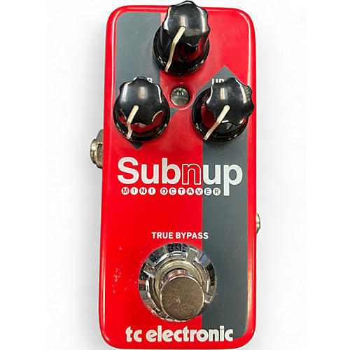 Used TC Electronic Sub N Up Mini Octaver Effect Pedal
