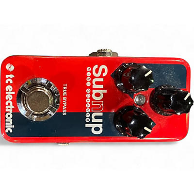 Used TC Electronic Sub N Up Mini Octaver Effect Pedal