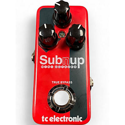 Used TC Electronic Sub N Up Mini Octaver Effect Pedal