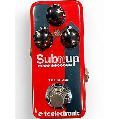 Used TC Electronic Sub N Up Mini Octaver Effect Pedal