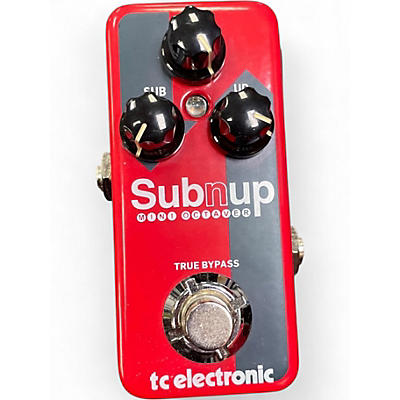 Used TC Electronic Sub N Up Mini Octaver Effect Pedal