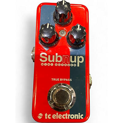 Used TC Electronic Sub N Up Mini Octaver Effect Pedal