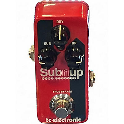 Used TC Electronic Sub N Up Mini Octaver Effect Pedal