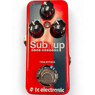 Used TC Electronic Sub N Up Mini Octaver Effect Pedal