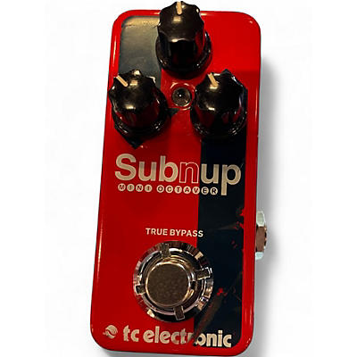 Used TC Electronic Sub N Up Mini Octaver Effect Pedal