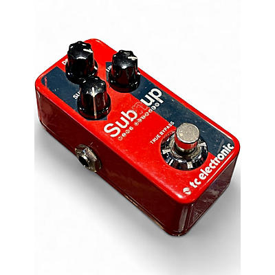 Used TC Electronic Sub N Up Mini Octaver Effect Pedal
