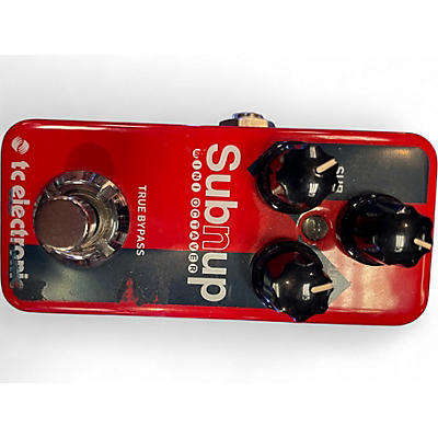 Used TC Electronic Sub N Up Mini Octaver Effect Pedal