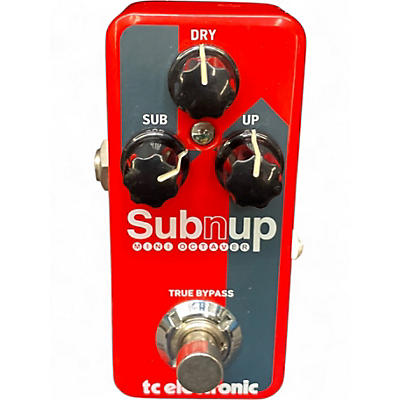 Used TC Electronic Sub N Up Mini Octaver Effect Pedal