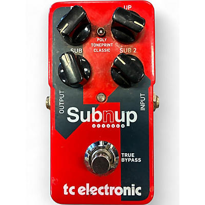 Used TC Electronic Sub N Up Mini Octaver Effect Pedal