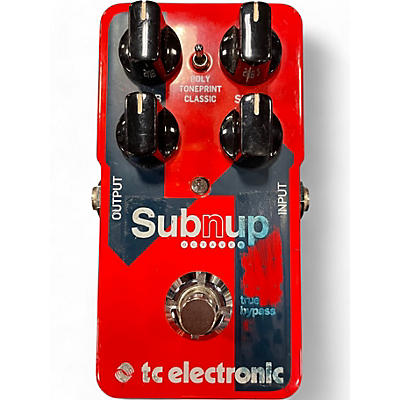 Used TC Electronic Sub N Up Mini Octaver Effect Pedal