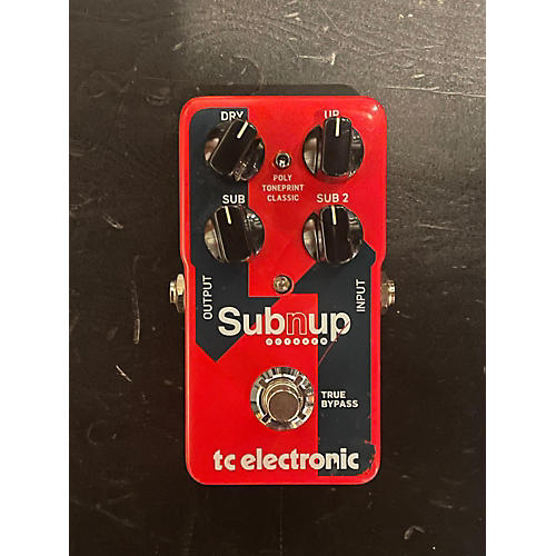 TC Electronic Used TC Electronic Sub N Up Octaver Effect Pedal