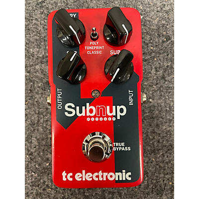 TC Electronic Used TC Electronic Sub N Up Octaver Effect Pedal