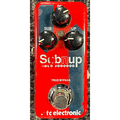 TC Electronic Used TC Electronic Sub N Up Octaver Effect Pedal