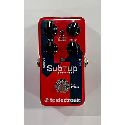 TC Electronic Used TC Electronic Sub N Up Octaver Effect Pedal