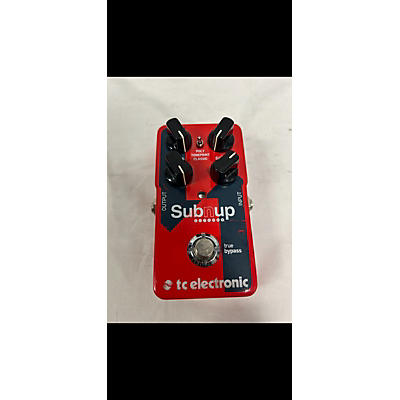 TC Electronic Used TC Electronic Sub N Up Octaver Effect Pedal