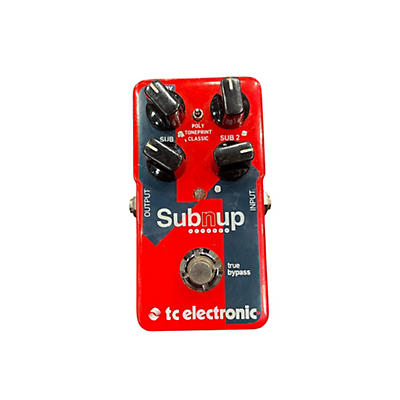 TC Electronic Used TC Electronic Sub N Up Octaver Effect Pedal