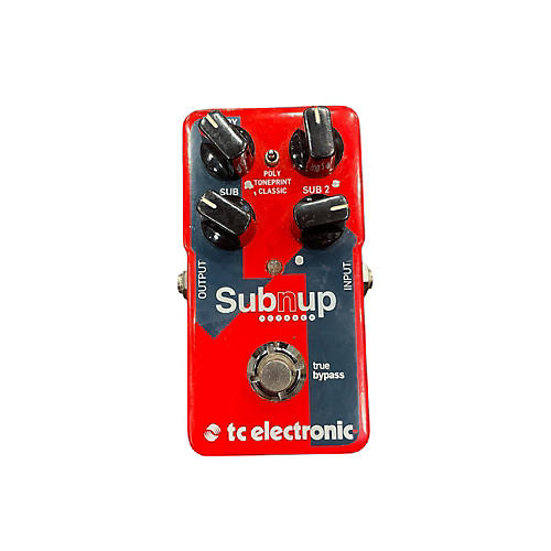 TC Electronic Used TC Electronic Sub N Up Octaver Effect Pedal