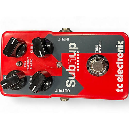 TC Electronic Used TC Electronic Sub N Up Octaver Effect Pedal