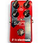 Used TC Electronic Used TC Electronic Sub N Up Octaver Effect Pedal