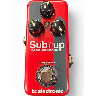 Used TC Electronic Sub N Up Octaver Effect Pedal