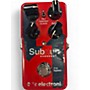 Used TC Electronic Sub N Up Octaver Effect Pedal