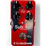 Used TC Electronic Sub N Up Octaver Effect Pedal