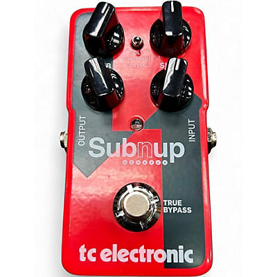 Used TC Electronic Sub N Up Octaver Effect Pedal