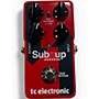 Used TC Electronic Sub N Up Octaver Effect Pedal