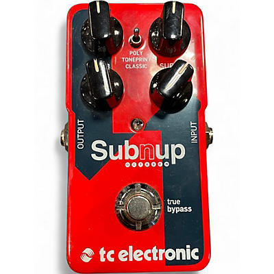 Used TC Electronic Sub N Up Octaver Effect Pedal