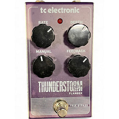 Used TC Electronic Thunderstorm Flanger Effect Pedal
