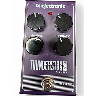 Used TC Electronic Thunderstorm Flanger Effect Pedal