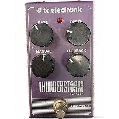 Used TC Electronic Thunderstorm Flanger Effect Pedal
