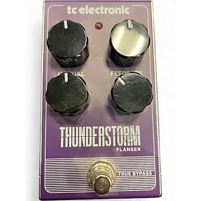 Used TC Electronic Thunderstorm Flanger Effect Pedal