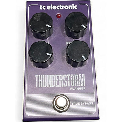 Used TC Electronic Thunderstorm Flanger Effect Pedal