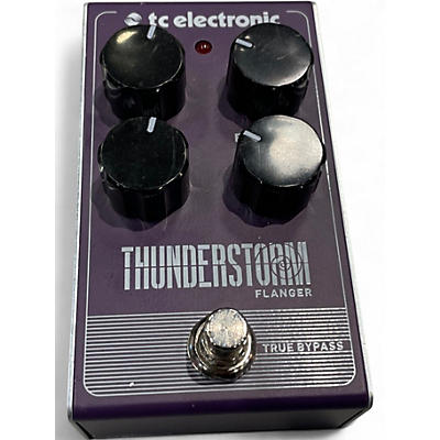 Used TC Electronic Thunderstorm Flanger Effect Pedal