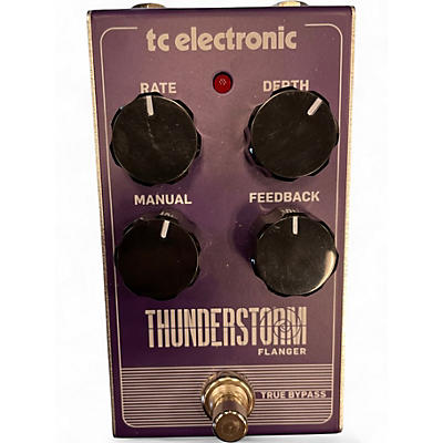Used TC Electronic Thunderstorm Flanger Effect Pedal