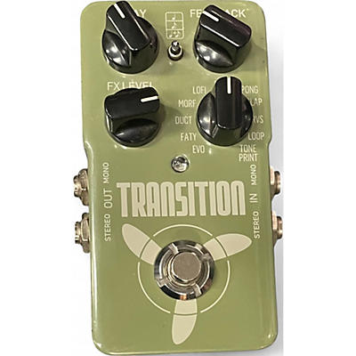 Used TC Electronic Transition Delay Effect Pedal