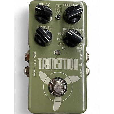 Used TC Electronic Transition Delay Effect Pedal