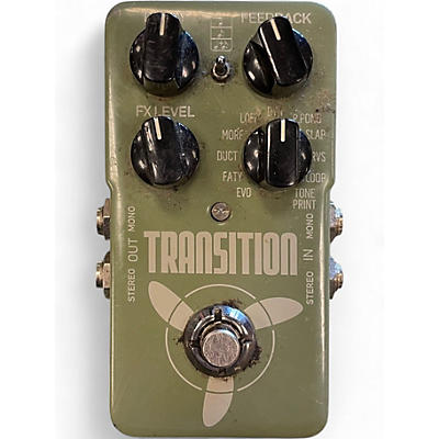 Used TC Electronic Transition Delay Effect Pedal
