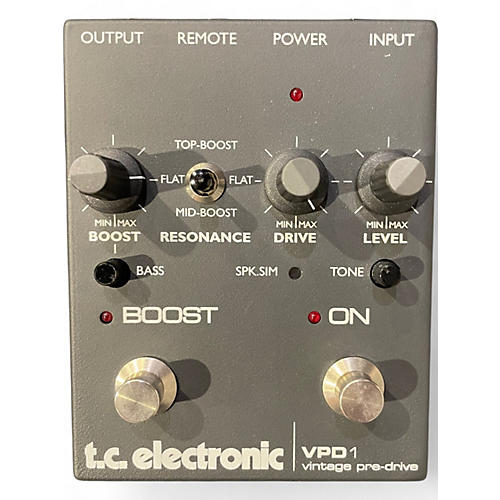 Used TC Electronic VPD1 Vintage Overdrive Effect Pedal