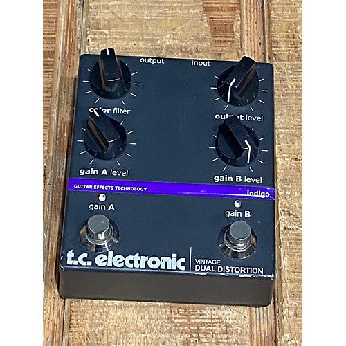 TC Electronic Used TC Electronic Vintage Dual Distortion Effect Pedal