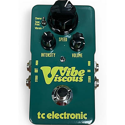 Used TC Electronic Viscous Vibe Univibe Effect Pedal